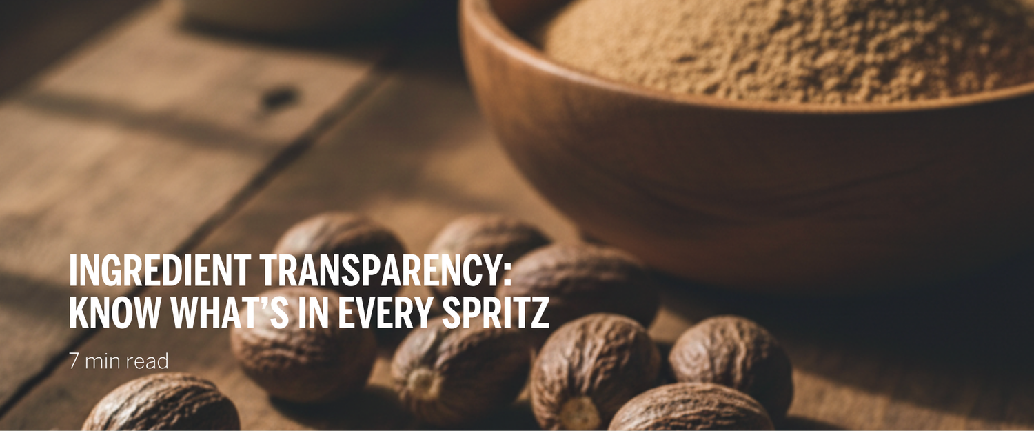 Ingredient Transparency: Know What’s in Every Spritz
